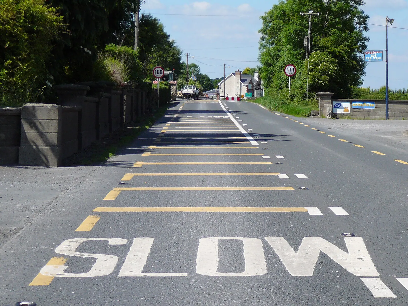 On national roads in Ireland, dangerous bends are often confusingly recommended to be driven at a "slow" 100 km/h (66 mph), according to the NRA ( National Roads Authority )'s conf. What Does a Slow Natchez Trace Trip Actually Cost?