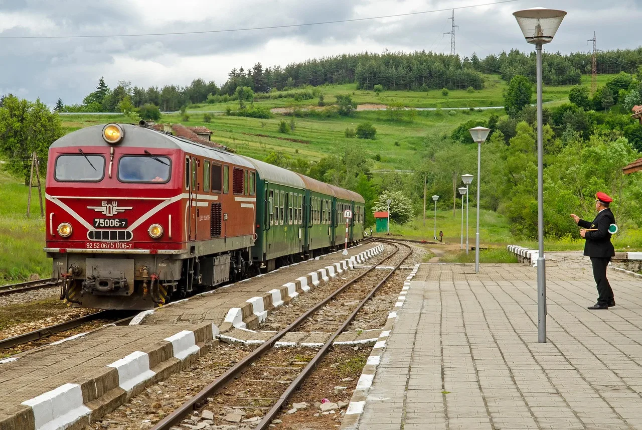 train, locomotive, railway, countryside, rural, travel, station master, narrow gauge, transportation, bulgaria, train station, europe, gara, station master, station master, station master, station master, station master, bulgaria, bulgaria, bulgaria. How to confirm seasonal hours at a small town stop before you go