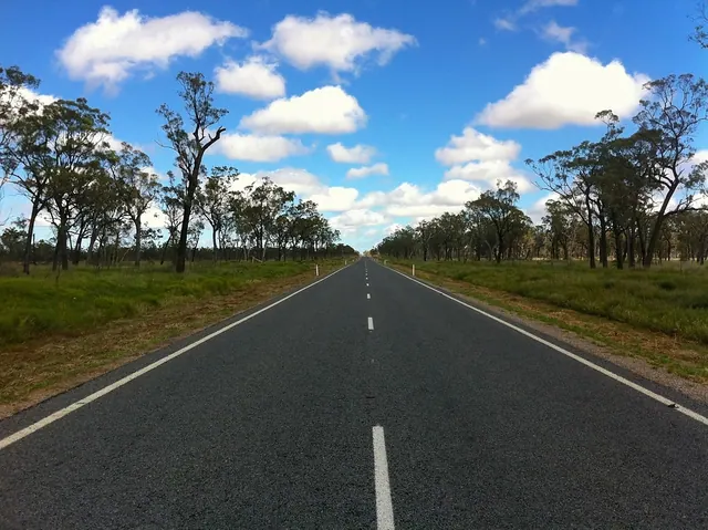 australia, gregory highway, road, sky, clouds, landscape, scenic, trees, fields, nature, outside, country, countryside, summer, spring, australia, australia, australia, australia, 